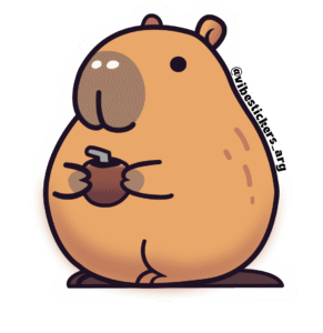Sticker Capibara