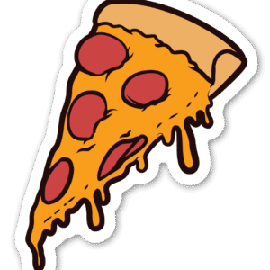 Sticker Pizza