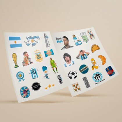 Pack Stickers Argentina