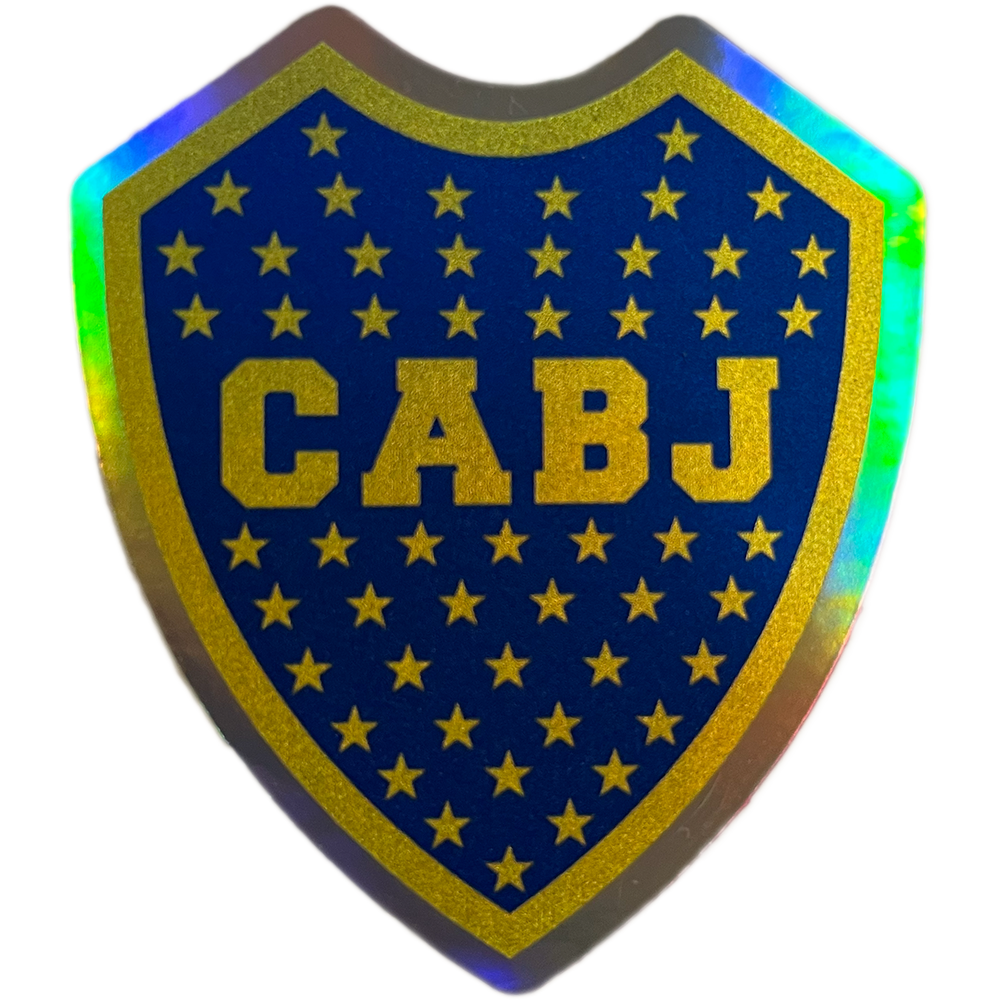 Sticker Boca Holográfico