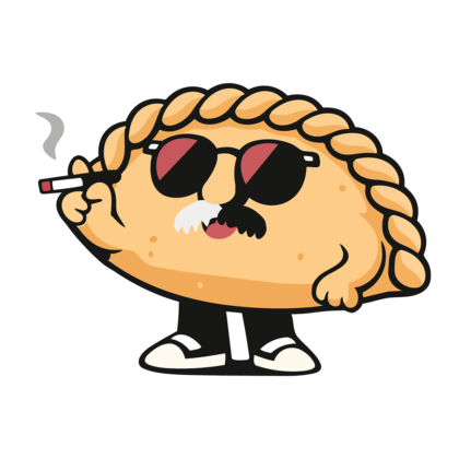 Sticker Empanada Charly