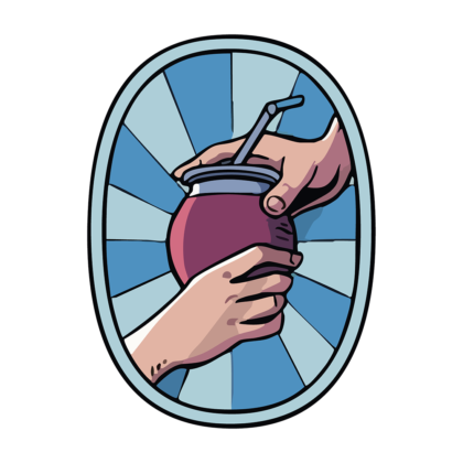 Sticker Escudo Mate